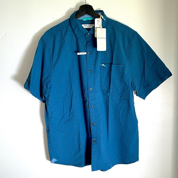 Tommy Bahama Nova Wake Stretch Cotton Shirt - Picture 2 of 9